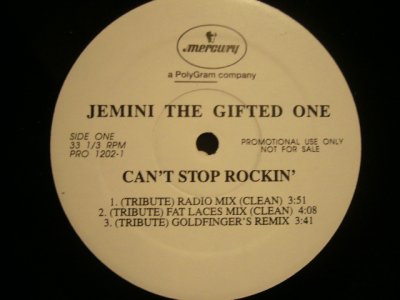 画像1: JEMINI THE GIFTED ONE / CAN'T STOP ROCKIN'