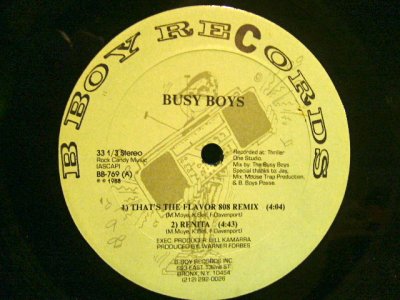 画像1: BUSY BOYS / THAT'S THE FLAVOR 808 REMIX