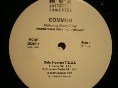 画像1: COMMON Feat. MACY GRAY /  GETO HEAVEN (T.S.O.I. Remix) (US-PROMO)