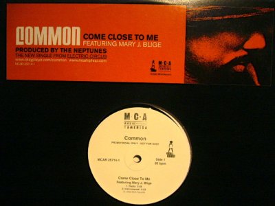 画像1: COMMON / COME CLOSE TO ME ft. MARY J. BLIGE  (US-PROMO)