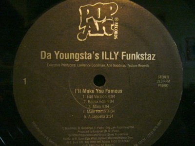 画像2: DA YOUNGSTA'S / I'LL MAKE YOU FAMOUS