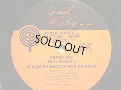 画像4: D.J. AFRIKA BAMBAATAA / DEATH MIX - LIVE!!!