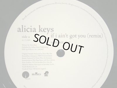 画像1: ALICIA KEYS / IF AIN'T GOT YOU (KANYE WEST REMIX)