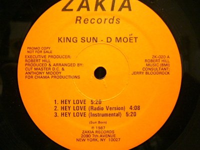 画像1: KING SUN -D MOET / HEY LOVE