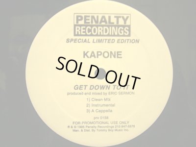 画像1: KAPONE / GET DOWN TO IT