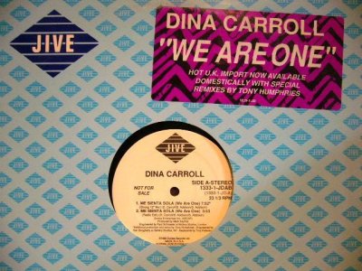 画像1: DINA CARROLL / ME SIENTA SOLA (WE ARE ONE)