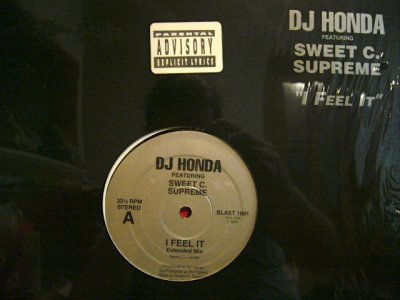 画像1: DJ HONDA feat. SWEET C. SUPREME / I FEEL IT