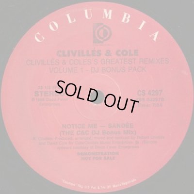 画像5: CLIVILLES & COLE / GREATEST REMIXES VOLUME 1 (DJ BONUS PACK)