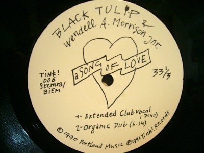 画像1: BLACK TULIP & WENDELL A MORRISON JNR. / A SONG OF LOVE