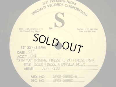 画像1: JEFF REDD / SHOW YOU (TESTPRESS)