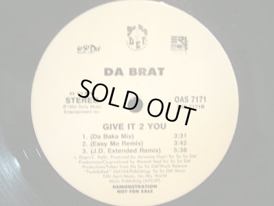 画像2: DA BRAT / GIVE IT 2 YOU (REMIXES)