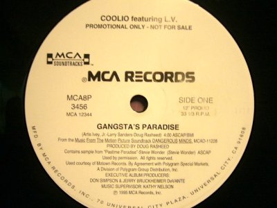 画像1: COOLIO Feat. L.V. / GANGSTA'S PARADISE