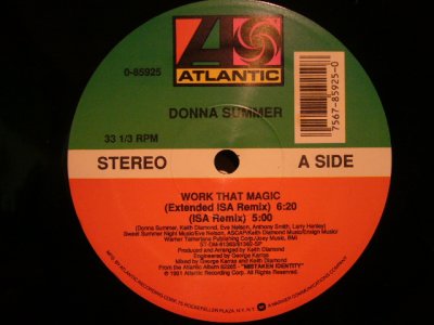 画像1: DONNA SUMMER / WORK THAT MAGIC