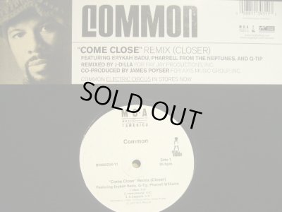 画像1: COMMON / "COME CLOSE” REMIX(CLOSER)