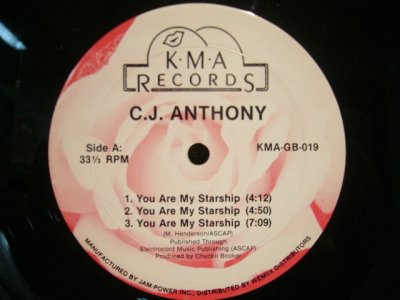 画像1: C.J. ANYHONY / YOU ARE MY STARSHIP