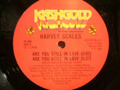 画像1: HARVEY SCALES / ARE YOU STILL IN LOVE