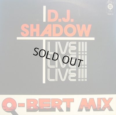 画像1: D.J. SHADOW / Q-BERT MIX-LIVE!!