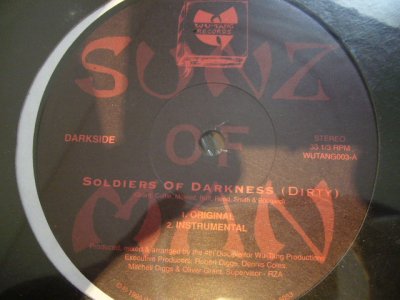 画像1: SUNZ OF MAN / SOLDIERS OF DARKNESS (SS盤）