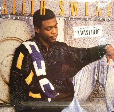 画像1: KEITH SWEAT / MAKE IT LAST FOREVER (US-LP)