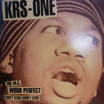 画像1: KRS-ONE / CAN’T STOP, WON’T STOP (¥500)