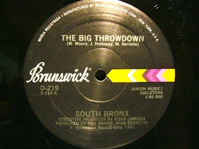 画像1: THE BIG THROWDOWN / SOUTH BRONX