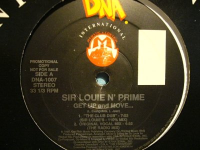 画像2: SIR LOUIE N’ PRIME / GET UP and MOVE...