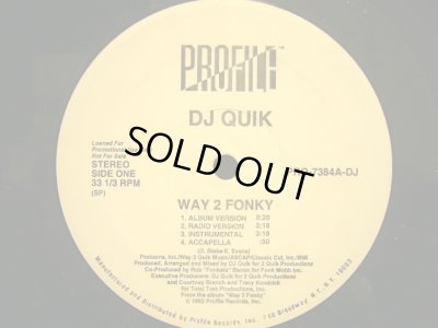 画像1: DJ QUIK / WAY 2 FONKY   (¥500)