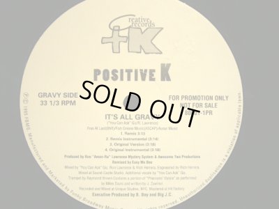 画像2: POSITIVE K / MR. JIGGLING / IT’S ALL GRAVY