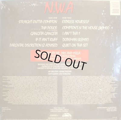 画像2: N.W.A / STRAIGHT OUTTA COMPTON  (US-LP)