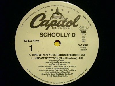 画像1: SCHOOLLY D / KING OF NEW YORK  (¥1000)