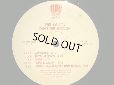 画像4: VER-SA-TYL / CAN'T GET ENOUGH  (LP)