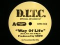 D.I.T.C. / WAY OF LIFE  (US-PROMO)