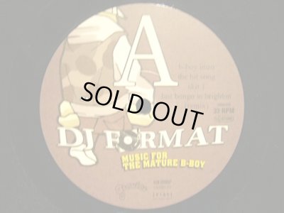 画像4: DJ FORMAT / MUSIC FOR MATURE B-BOY (2LP)