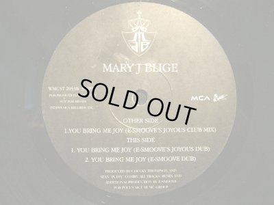 画像3: MARY J. BLIGE ‎/ YOU BRING ME JOY  (UK-PROMO 2×12")