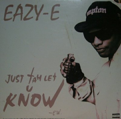 画像1: EAZY-E / JUST TAH LET U KNOW  (¥1000)