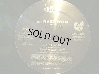 画像2: CHEF RAEKWON / RAINY DAYZ (REMIX)  (US-PROMO)