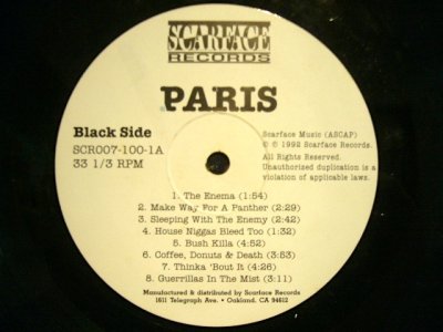 画像3: PARIS / SLEEPING WITH THE ENEMY  (LP)