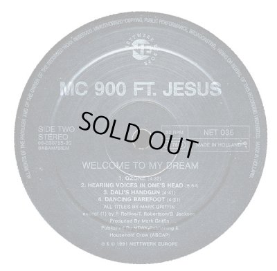 画像4: MC 900 FT JESUS ‎/ WELCOME TO MY DREAM  (UK-LP)