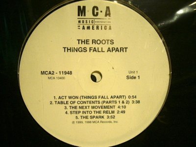 画像2: THE ROOTS ‎/ THINGS FALL APART  (US-2LP)