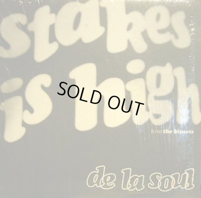 画像1: DE LA SOUL ‎/ STAKES IS HIGH  (¥500)