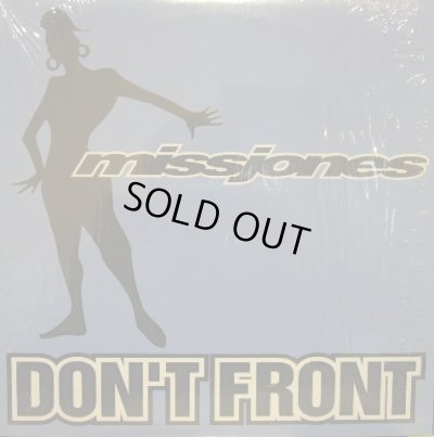 画像1: MISSJONES / DON'T FRONT