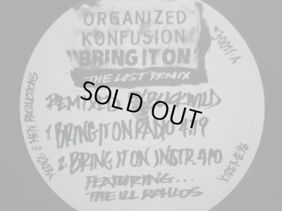 画像1: ORGANIZED KONFUSION / BRING IT ON (THE LOST REMIX)  (¥1000)