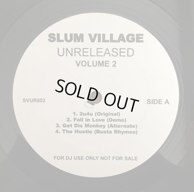 画像1: SLUM VILLAGE / UNRELEASED VOLUME 2