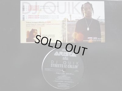 画像1: DJ QUIK / STREETS IZ CALLIN' (US-PROMO)