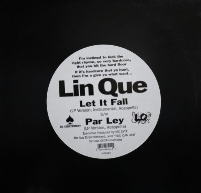画像1: LIN QUE / LET IT FALL / PAR LEY