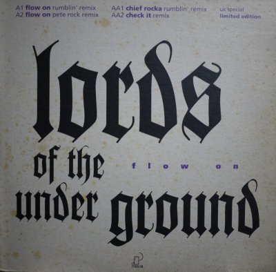 画像1: LORDS OF THE UNDERGROUND / FLOW ON (UK)