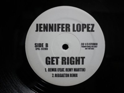 画像2: JENNIFER LOPEZ / GET RIGHT (US-PROMO)