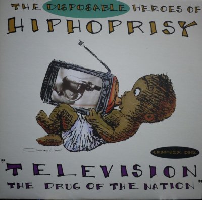 画像1: THE DISPOSABLE HEROES OF HIPHOPRISY / TELEVISION, THE DRUG OF THE NATION