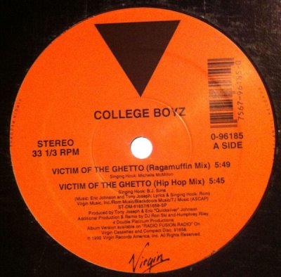 画像1: COLLEGE BOYZ / VICTIM OF THE GHETTO (¥1000)