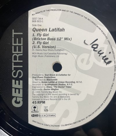 画像4: QUEEN LATIFAH / FLY GIRL (UK)